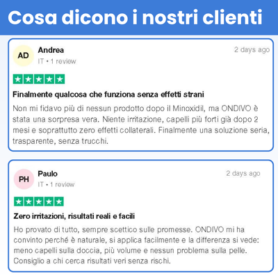 Ondivo Revita – Siero Anticaduta per Capelli