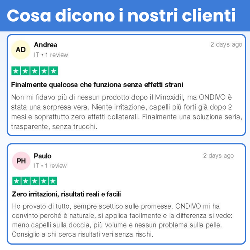 Ondivo Revita – Siero Anticaduta per Capelli