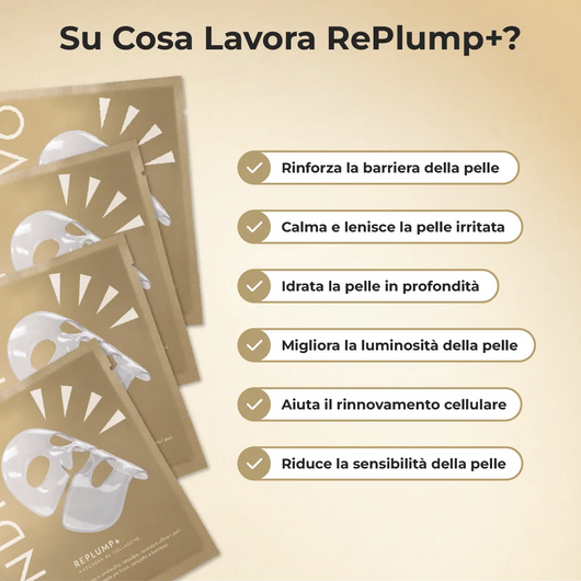 RePlump+| Maschera al Collagene